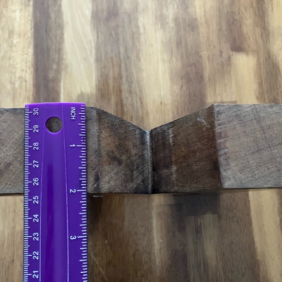 Wooden initial M - Picture 5 of 5